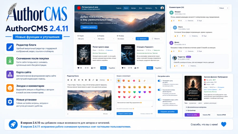 AuthorCMS 2.4.11